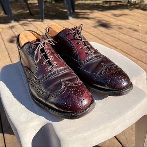 Alden Brooks Brothers Sz 9D Shortwing/Wingtip #8 Shell Cordovan Patina! Very Goo